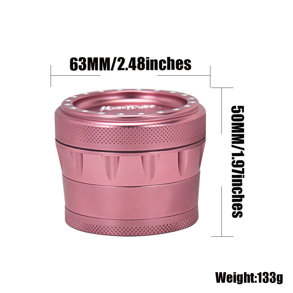 Diamond Shredder β 4-Piece Metal Herb Grinder
