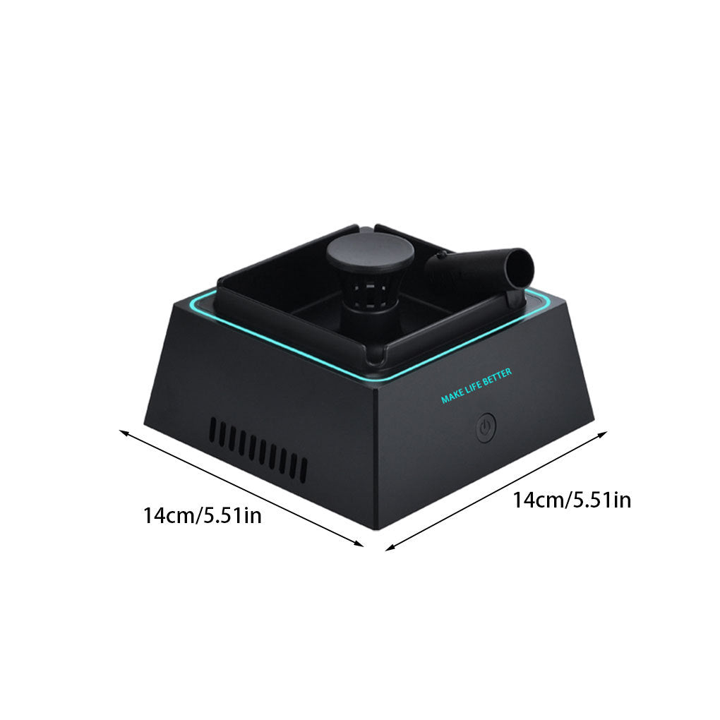 AshAway Pro – Smart Ashtray with Built-In Air Purification