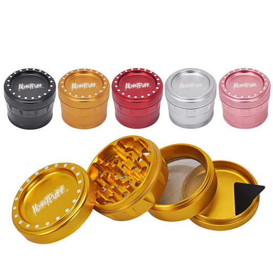 Diamond Shredder – 4-Piece Metal Herb Grinder