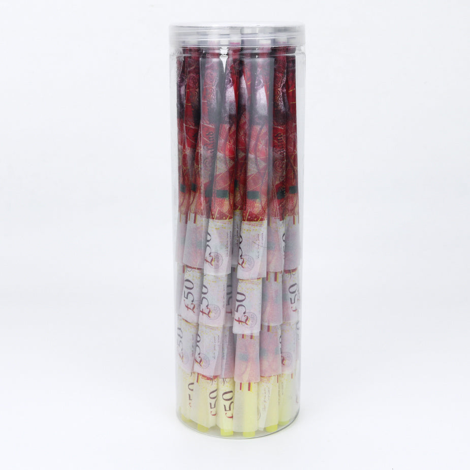 💸 Pack N’ Puff – Patterned King Size Cones