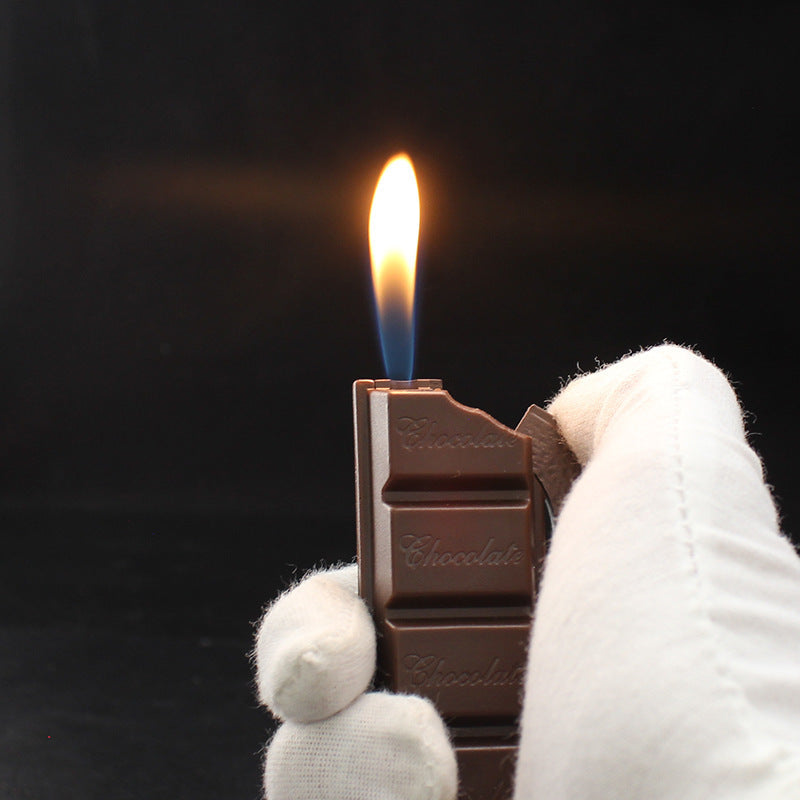 🍫 Sweet Spark – Chocolate Butane Lighter