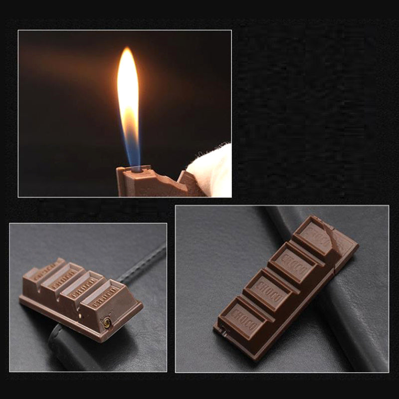 🍫 Sweet Spark – Chocolate Butane Lighter